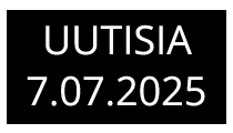 Uutisia